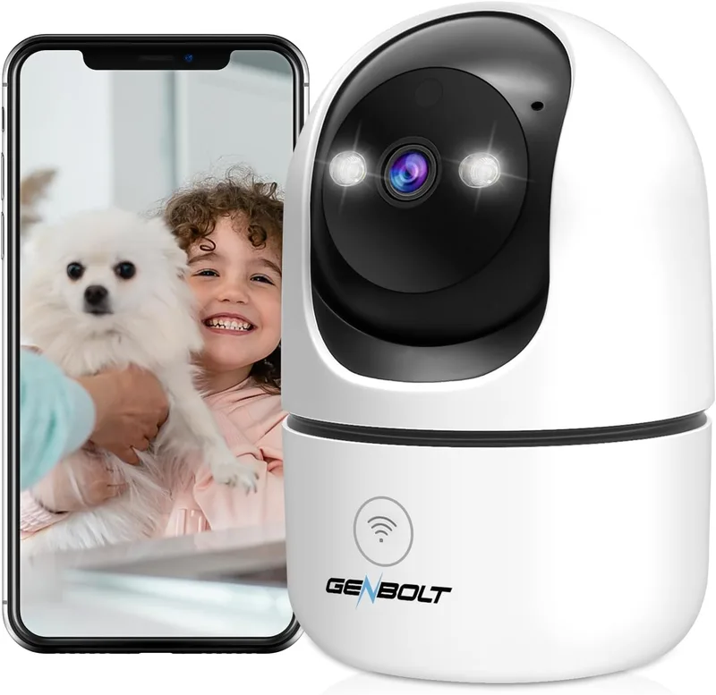 GENBOLT Cámara WiFi de Interior
