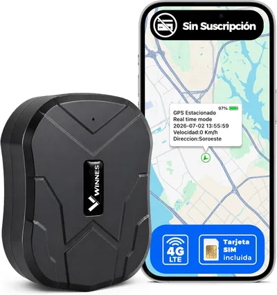 Zeerkeer TK905B – Localizador GPS 4G con imán y SIM incluida