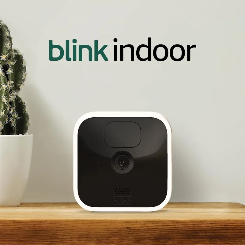 Blink Indoor | Cámara de seguridad interior HD inalámbrica | 2 cámaras
