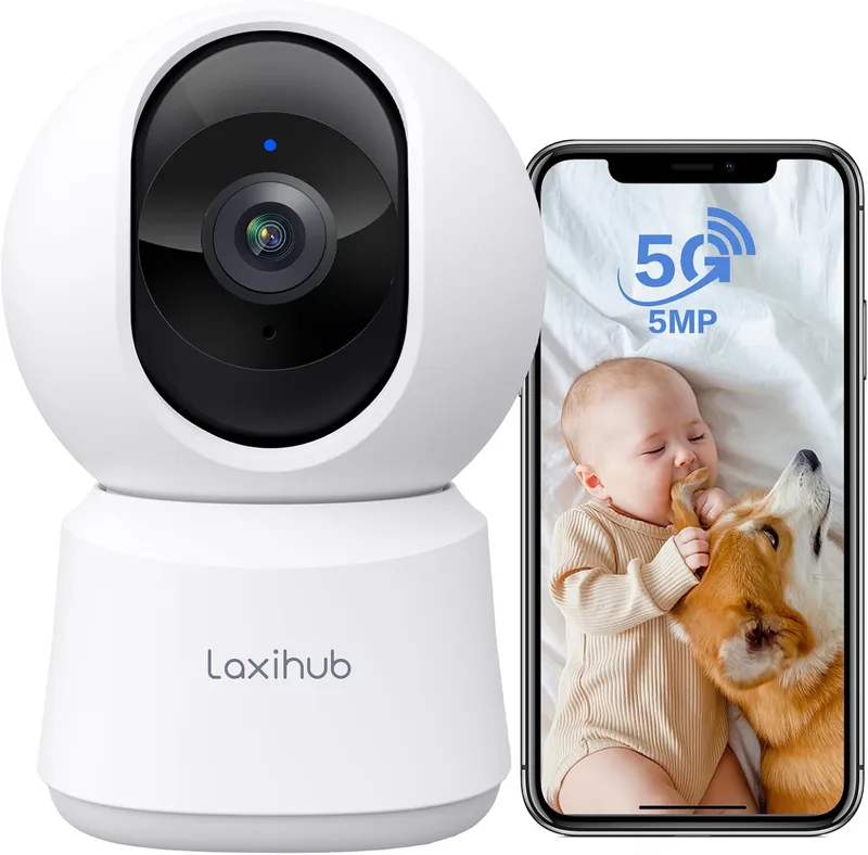 Laxihub P2F, cámara de interior WiFi 5MP