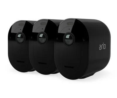 Arlo Pro 4 2K HDR, cámara de seguridad WiFi para exterior (pack de 3)