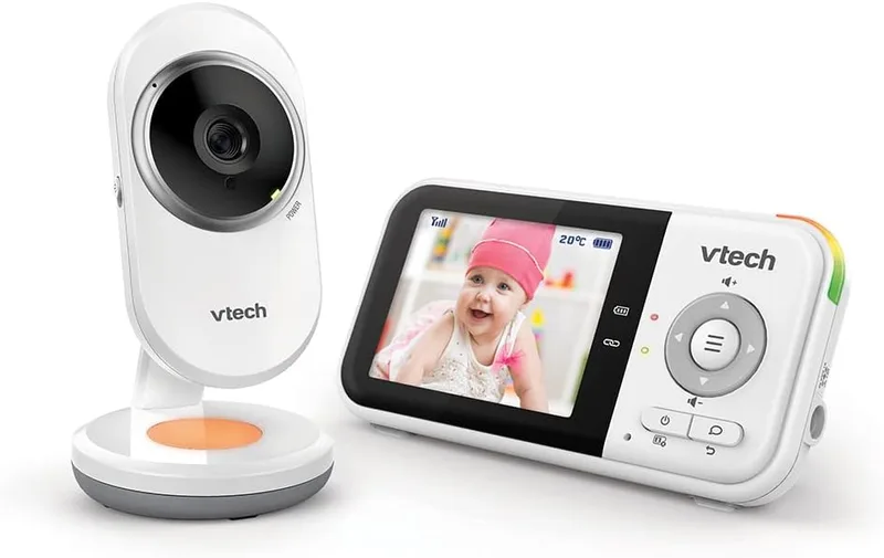 VTech BM3254 Vigilabebés con Cámara y Pantalla de 2,8"