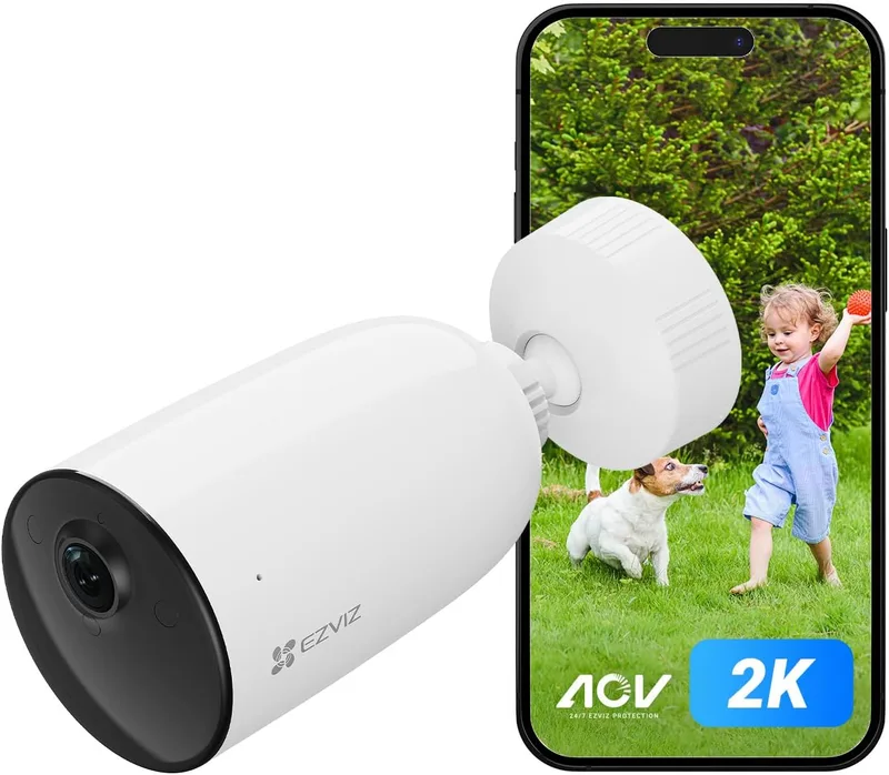 EZVIZ CB3 · Cámara WiFi exterior 2K con batería