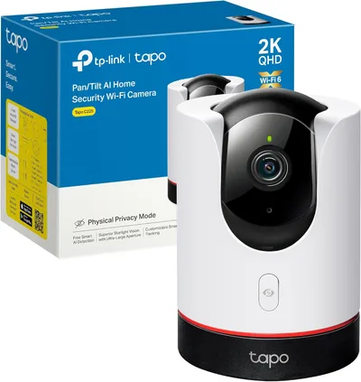 Tapo C225 - Cámara WiFi Interior 2K QHD 360º