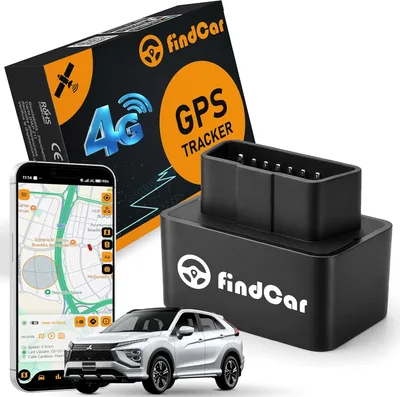 FindCar OBD 4G Localizador GPS para Coche, Moto y Camión