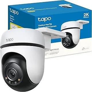 Tapo C510W - Cámara WiFi Exterior 2K con Giro 360º y Detección IA