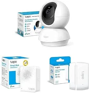 Kit Tapo C210 con hub H100 y 2 sensores de contacto T110
