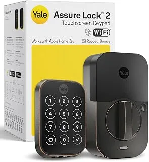 Yale Assure Lock 2 Plus con Apple Home Keys, bronce aceitado