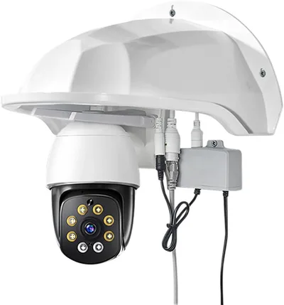 Yxmohala Visera Protectora para Blink Outdoor y Cámaras de Vigilancia, Blanco