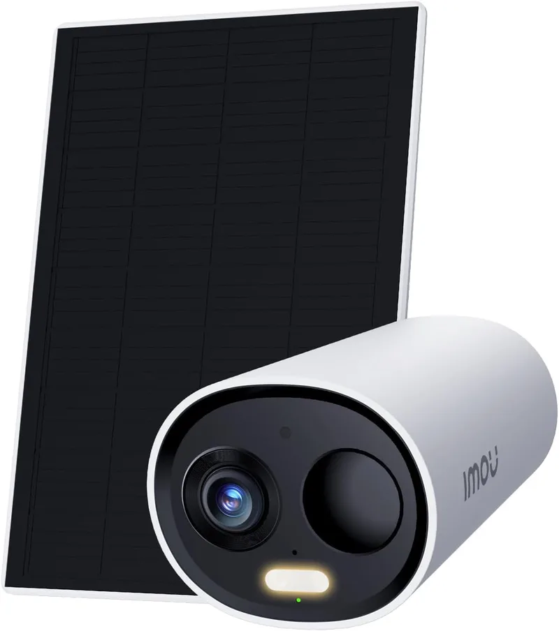 Imou Cell 3C+ Solar, cámara de vigilancia exterior 2K con panel solar