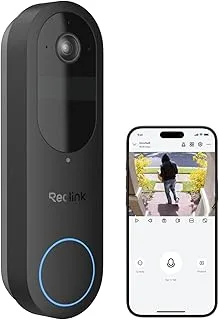 Reolink Videoportero 2K 4MP con batería y WiFi de doble banda