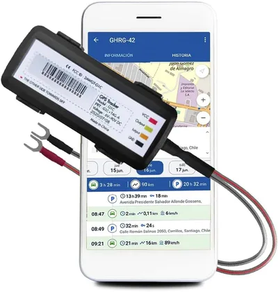 GPS7000 G1 Rastreador GPS 4G Oculto de 2 Cables para Coche y Camión