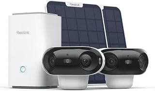 Reolink cámara solar de vigilancia exterior 180° ColorX