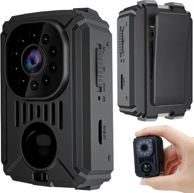 NFMAXONE Mini Cámara Espía 1080P sin WiFi con Visión Nocturna y microSD de 32 GB