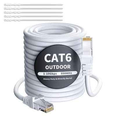 Mygatti Cable Ethernet Cat 6 de 70 metros para exteriores