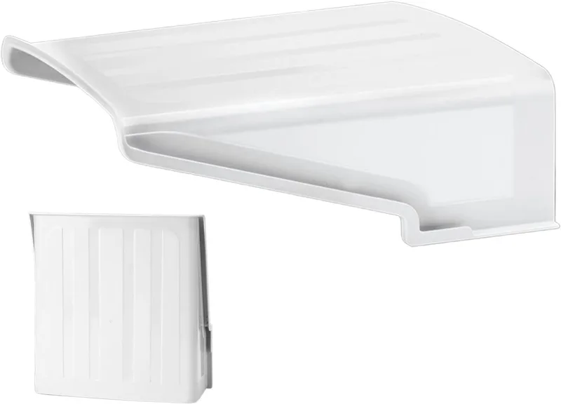 WJnflQN Protector de Pared para Cámara de Vigilancia con Techo y Visera Antilluvia
