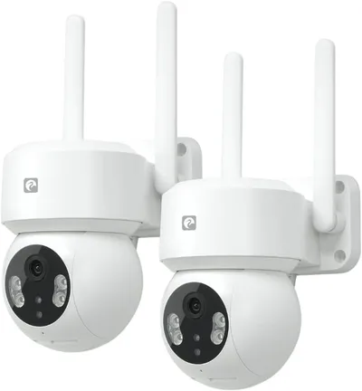 Garza Exterior 360º 1296p, pack de 2