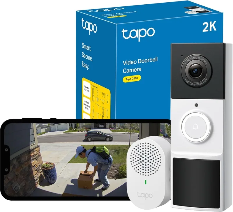 Tapo D210 – Timbre con cámara 2K con batería