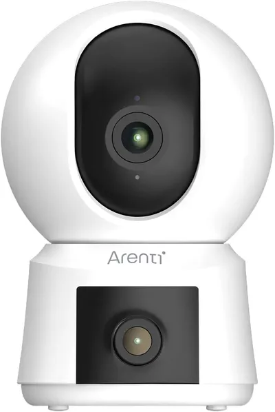 Arenti P3TT – Cámara interior 3MP de doble lente con seguimiento automático
