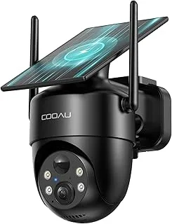 COOAU Cámara Exterior Solar 2K
