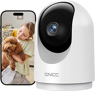 GNCC - Cámara de Vigilancia WiFi Interior 2K 3MP, Doble Banda