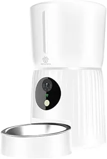PET&TECH Comedero Automático 4L con Cámara 1080p, WiFi 2,4/5 GHz y App Smart Life