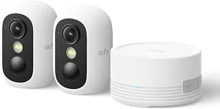 eufy eufyCam C35 – Cámara de vigilancia WiFi para exterior e interior