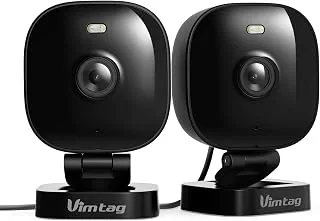VIM TAG 2,5K Cámara de Vigilancia Exterior/Interior con Sirena