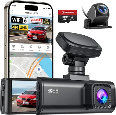 Redtiger F7N Dash Cam 4K con GPS