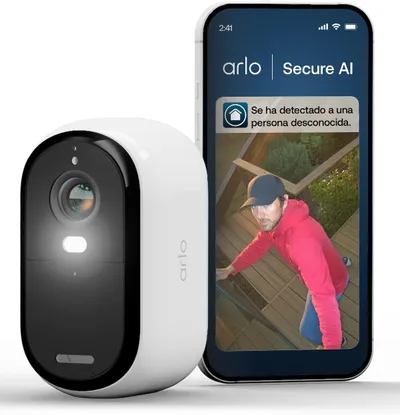 Arlo Essential 3 Cámara 2K Interior/Exterior