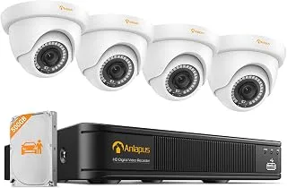 Anlapus Kit de Cámaras de Seguridad DVR 8CH 1080p con 500 GB