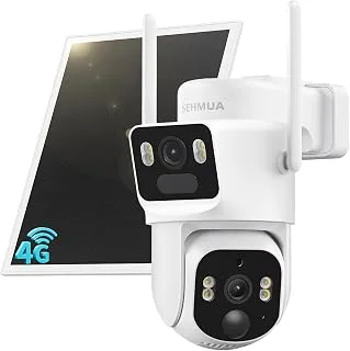 SEHMUA 4G Solar Doble Lente 2K+2K