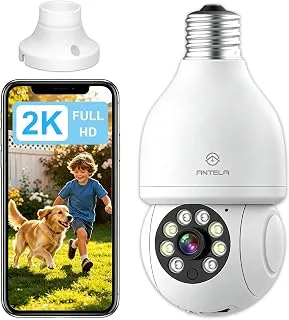 ANTELA 2K (3 MP), cámara de vigilancia WiFi interior