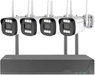 Szsinocam Kit de Cámaras de Vigilancia WiFi con NVR de 8 Canales