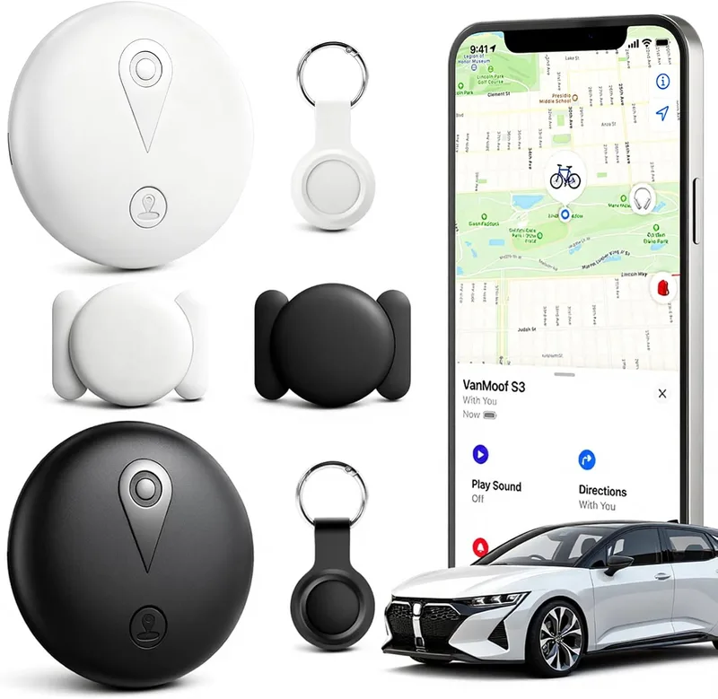 Lizoak Mini Rastreador GPS magnético (pack de 2)