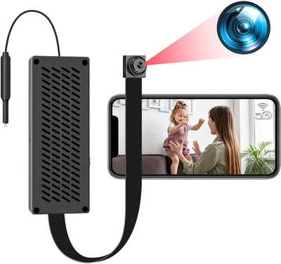 OTADUG Mini Cámara Espía WiFi