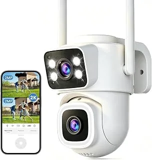 ANBIUX 2K, cámara exterior PTZ con seguimiento automático y sirena